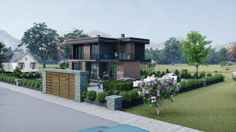 Lüks ve Modern Villa Tasarımı